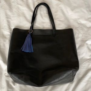 Madewell transport tote. Black.